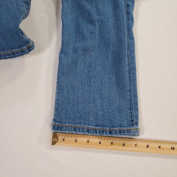 Rock and Republic Jeans Mens 34x32 Blue Denim Slim Straight Stretch Faded Grunge - Picture 14 of 16